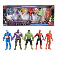 FIGÚRKY AVENGERS HULK IRONMAN THANOS SPIDERMAN