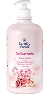 FAMILY FRESH DELIKATNOŚĆ KREMOWY ŻEL POD PRYSZNIC 1L