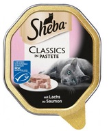 Sheba, Craft, Pasztet z łososiem dla kota, 85g