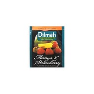 Dilmah herbata czarna z mango i truskawką 25 saszetek