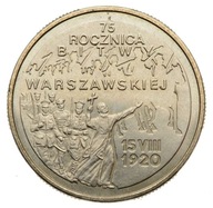 BITWA WARSZAWSKA 1995 2 ZŁ MONETA 2 ZŁOTE