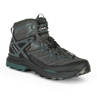 Buty turystyczne męskie AKU Rocket Mid DFS GTX grey/green 41 (7 UK)