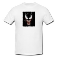 KOSZULKA T-SHIRT DZIECIĘCA BIAŁA [3XS] 92CM VENOM + GRATIS TEKST