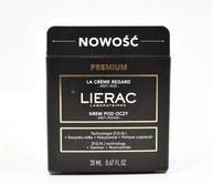 LIERAC PREMIUM PRZECIWSTARZENIOWY KREM POD OCZY 20ML