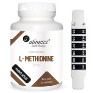 ALINESS L-Methionine 500mg 100 caps. METIONINA VEGE GLUTATION DETOXIKÁCIA