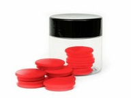 Mágnes 30mm standard piros TRES