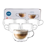 Filiżanki termiczne do kawy herbaty szklanki Altom Design Andrea 300ml 6szt