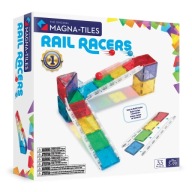 Rail Racers Kulodrom Magnetické kuličkové dráhy Stavebnice 33 ks Magna-Tiles
