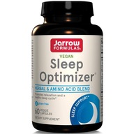 JARROW Sleep Optimizer 60c TRYPTOFAN CHMELI MEDOVKA REGENERÁCIA ZASPÁVANIE