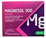 MAGNESOL 300 mg, 20 vrecúšok