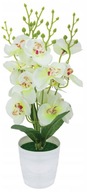Umelý orchidea v kvetináči KVET UMELÁ KVETINA ORCHIDEA