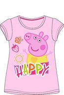 Bluzeczka ŚWINKA PEPPA t-shirt PEPA bluzka 122