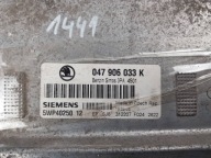 computer motore ECU 047906033K SKODA FABIA 5J