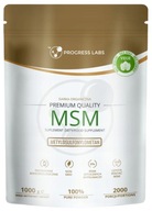 Progress Labs MSM 500mg Organická síra v prášku 1kg na Kĺby Akné