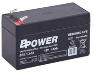 Akumulator Bpower 12V 1,3AH BPE 1.3 żelowy AGM