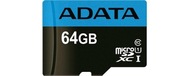 microSD Premier 64GB UHS1/CL10/A1+adapter