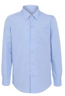 George dievčenská košeľa modrá regular fit 98/104