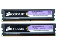 Pamięć DDR2 4GB 800MHz PC6400 Corsair XMS2 2x 2GB Dual Gwarancja