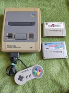 Konsola Super Famicom+pad+ 2 gry