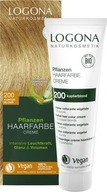 LOGONA Rastlinná krémová farba na vlasy 200 KUPFERBLOND (medená blond)