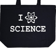 I LOVE SCIENCE torba zakupy prezent