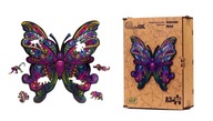 Drevené puzzle ECO Farebný motýľ A3