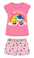 Dievčenské letné pyžamo BABY SHARK 104 cm 3-4 roky