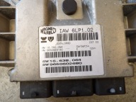 Peugeot 307 computer, control unit 9650602680 IAW6LP1.02 16.638.064