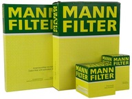 Mann-Filter W 712/52 Olejový filter + Mann-Filter CUK 2545 Filter, vetranie priestoru pre cestujúcich