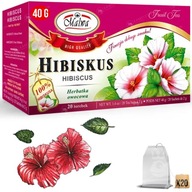 Malwa HERBATKA HERBATA OWOCOWA HIBISKUS Hibiscus 20 saszetek 40G