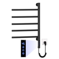 ELEKTRICKÝ KOUPELNOVÝ RADIÁTOR POHYBLIVÁ RAMENA 82W NÁSTĚNNÝ ŽEBŘÍK