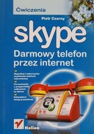 Czarny Skype Darmowy telefon przez internet