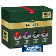 Kapsułki Jacobs do Nespresso(r)* 100 szt mix zestaw kaw, 9+1 GRATIS!