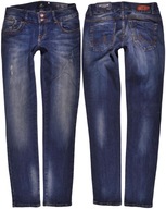LTB spodnie LOW SLIM blue jeans MOLLY _ W30 L32