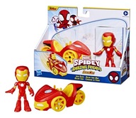 Spidey And His Amazing Friends SPIDEY A SUPER-KAMPLE IRON MAN VOZIDLO F3992