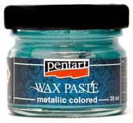 Pentart Pasta Woskowa 20 ml Turkusowy WAX PASTE