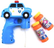 Pištoľ na mydlové bubliny policajné auto