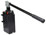 KÉZI HIDRAULIKUS SZIVATTYÚ, EGYSZERES MŰKÖDÉSŰ, 25cm3 PRB + 3L TARTÁLY