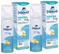 STERIMAR BABY SPRAY do nosa woda morska 2x100 ml