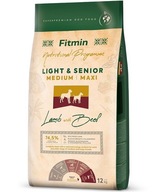 Fitmin Dog Medium Maxi Light Senior Lamb Beef 12kg