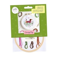 TACSKÓ KERESZTSZEMES HÍMZŐ SZETT