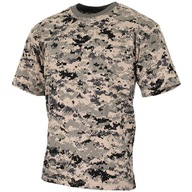 Koszulka Męska wojskowa Bawełniana moro T-shirt MFH Digital Urban L