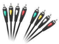 Kábel Cabletech KPO4003-3.0 4x RCA (cinch) - 4x RCA (cinch) 3 m