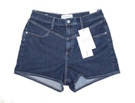 Damskie spodenki Calvin Klein High Rise Short J20J216488 jeansowe oryg. W32