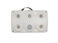 LAMPA WEWNĘTRZNA LED FIAT DUCATO 06-/ 14- UNIVERSAL PROSTOKĄT CZUJNIK RUCHU