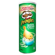 PRINGLES W TUBIE CHIPSY SOUR CREAM ONION 165g