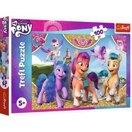 Puzzle 100 el. My Little Pony. Farebné priateľstvo