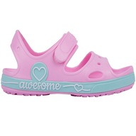 Coqui detské sandále guma ružová veľkosť 25