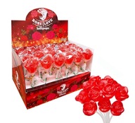 Lízanky Rose Love Lollipop Lízanky Ruža 30ks x 15g