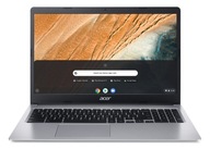 Notebook Acer Chromebook 315 15,6 " Intel Celeron 4 GB / 128 GB strieborný